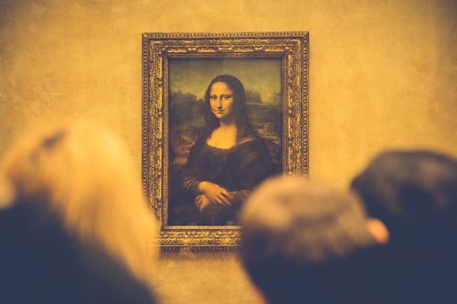 potrait of mona lisa